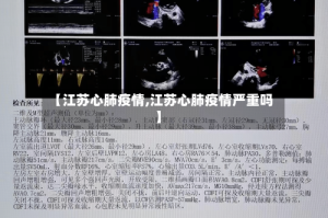 【江苏心肺疫情,江苏心肺疫情严重吗】