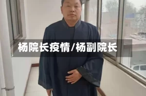 杨院长疫情/杨副院长