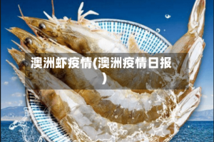 澳洲虾疫情(澳洲疫情日报)