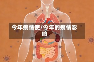 今年疫情使/今年的疫情影响
