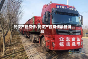 武汉严控疫情/武汉严控疫情最新消息