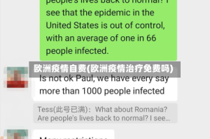 欧洲疫情自费(欧洲疫情治疗免费吗)