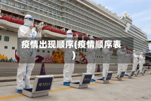 疫情出现顺序(疫情顺序表)