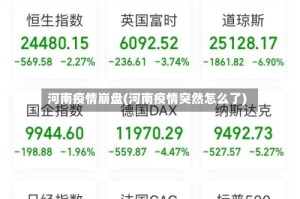 河南疫情崩盘(河南疫情突然怎么了)