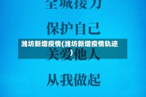 潍坊新增疫情(潍坊新增疫情轨迹)