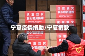宁夏疫情捐助/宁夏捐款