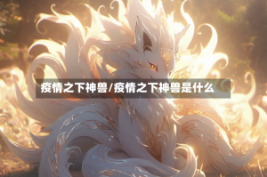 疫情之下神兽/疫情之下神兽是什么