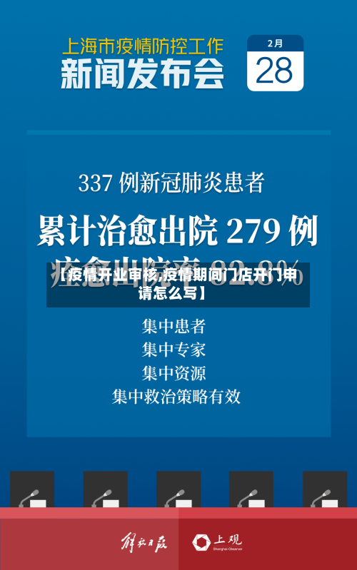 【疫情开业审核,疫情期间门店开门申请怎么写】-第1张图片