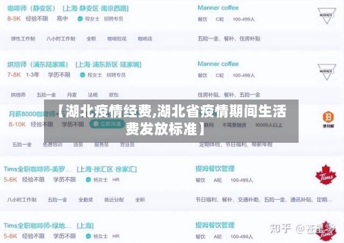 【湖北疫情经费,湖北省疫情期间生活费发放标准】-第1张图片