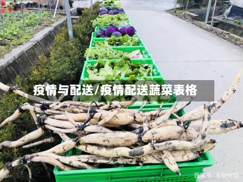 疫情与配送/疫情配送蔬菜表格-第2张图片