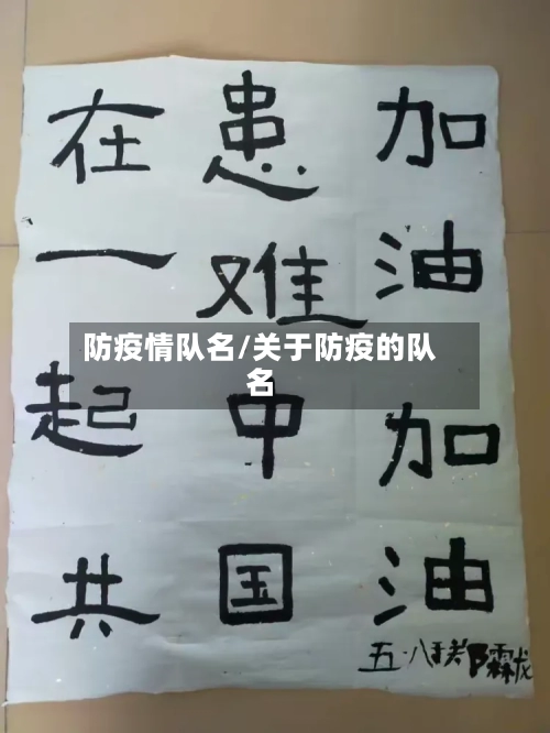 防疫情队名/关于防疫的队名-第3张图片