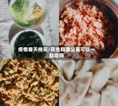 疫情春天桃花/花生和蒲公英可以一起吃吗-第2张图片