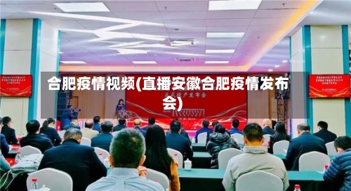 合肥疫情视频(直播安徽合肥疫情发布会)-第1张图片