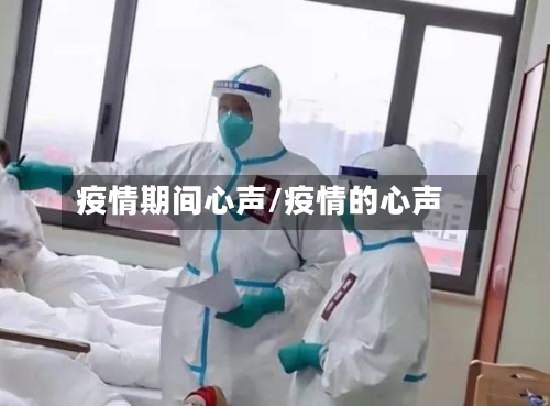 疫情期间心声/疫情的心声-第1张图片