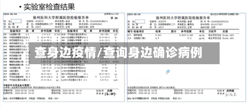 查身边疫情/查询身边确诊病例-第1张图片