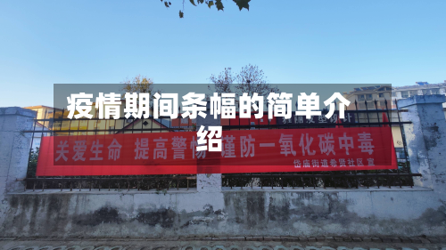 疫情期间条幅的简单介绍-第2张图片