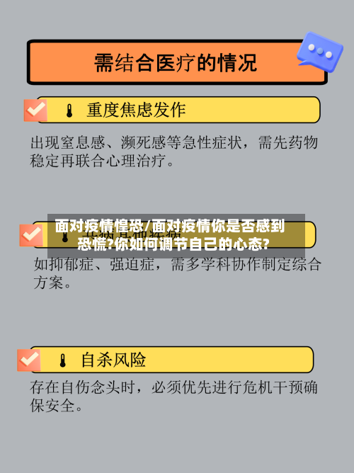 面对疫情惶恐/面对疫情你是否感到恐慌?你如何调节自己的心态?-第2张图片